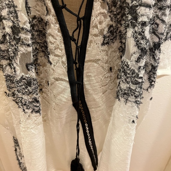 Free People New Without Tags Caftan-like Top/Coverup - Picture 4 of 7